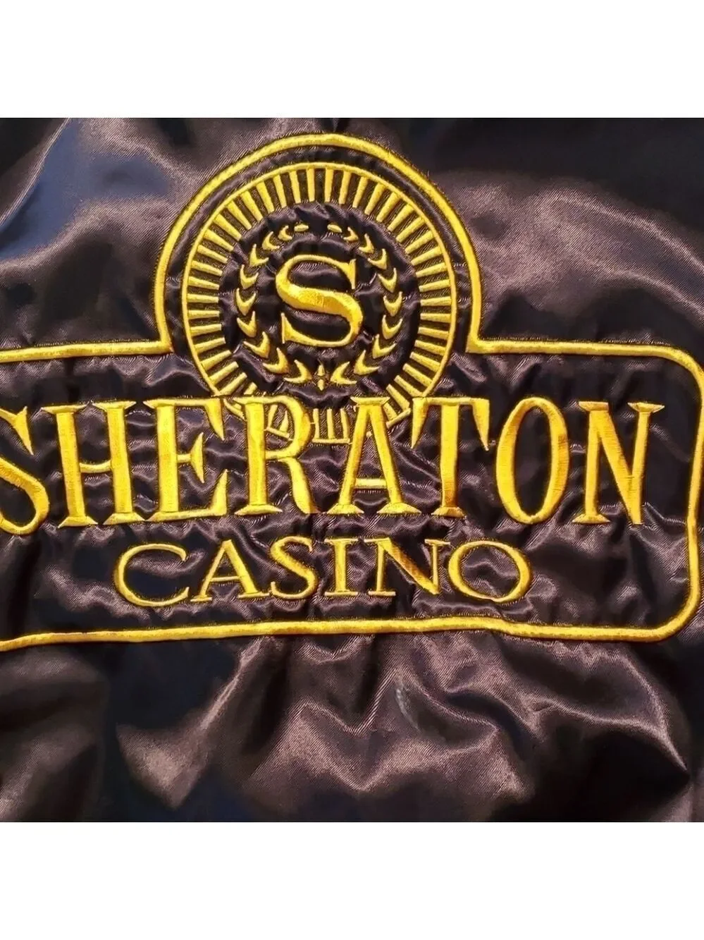 Vintage Sheraton Casino Satin Jacket M 38-40 Unise
